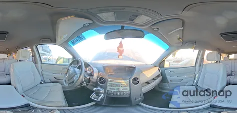 2010 Honda Pilot Ex z USA, uszkodzony, nr VIN 5FNYF4H47AB018191